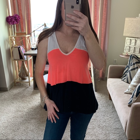 BOBI Color Block Tank! -NEW! - Picture 1 of 8